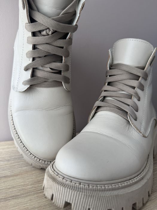 Зимние кожаные ботинки 36 размер