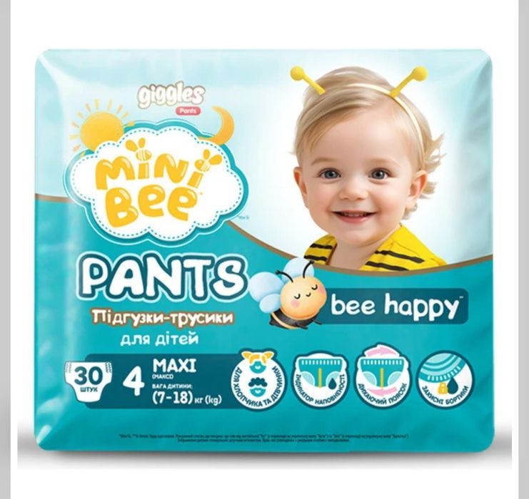 Підгузники - трусики дитячі  Mini Bee 4