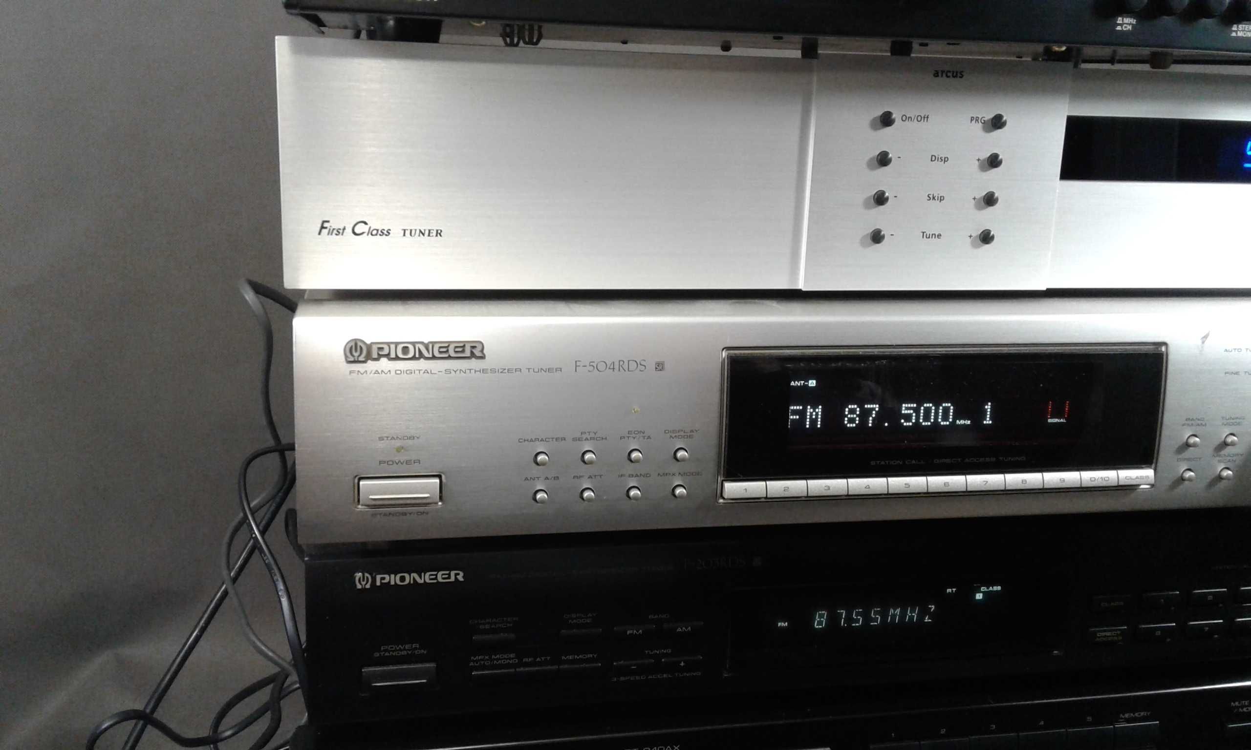 PIONEER,ROTEL,Kenwood,Philips,Arcus,Wega,tuner radiowy stereo