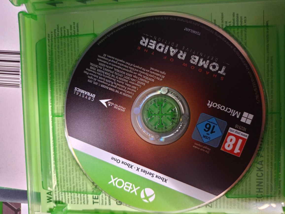 Gra Tomb Raider Xbox