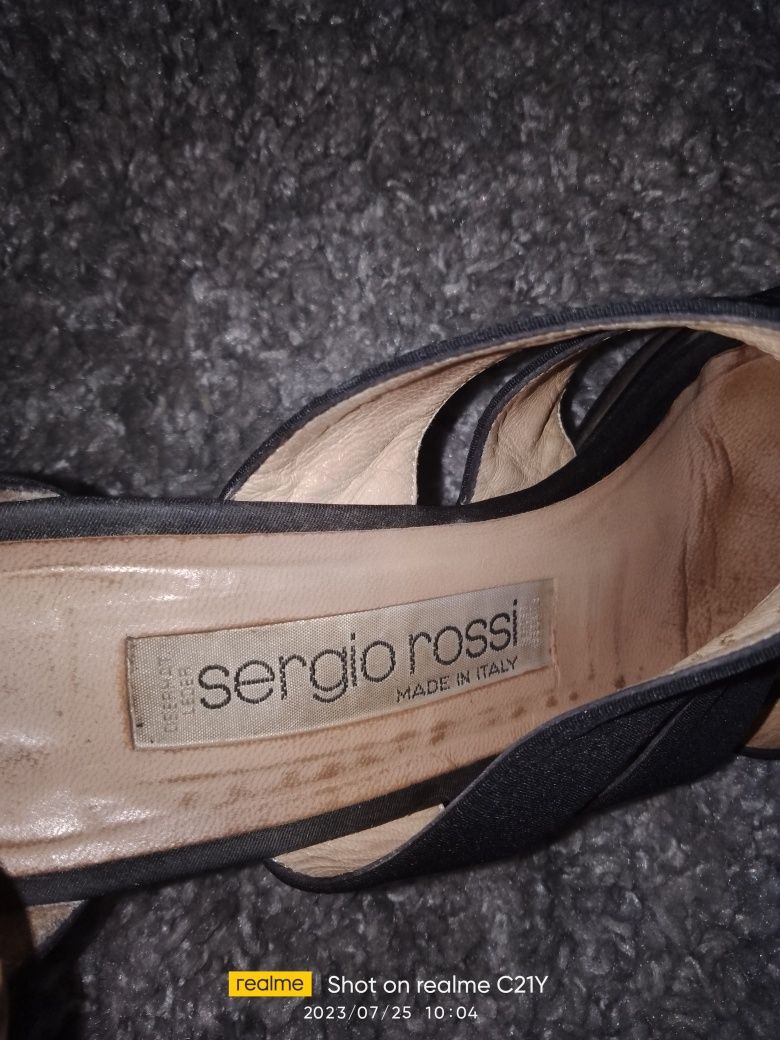 Босоніжки,туфлі, сандалі Sergio Rossi