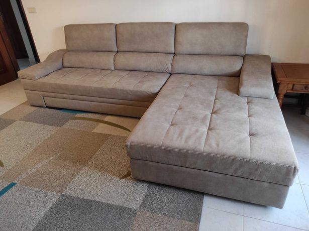 Sofa Delta cama casal com Chaise-Longue Octosolido