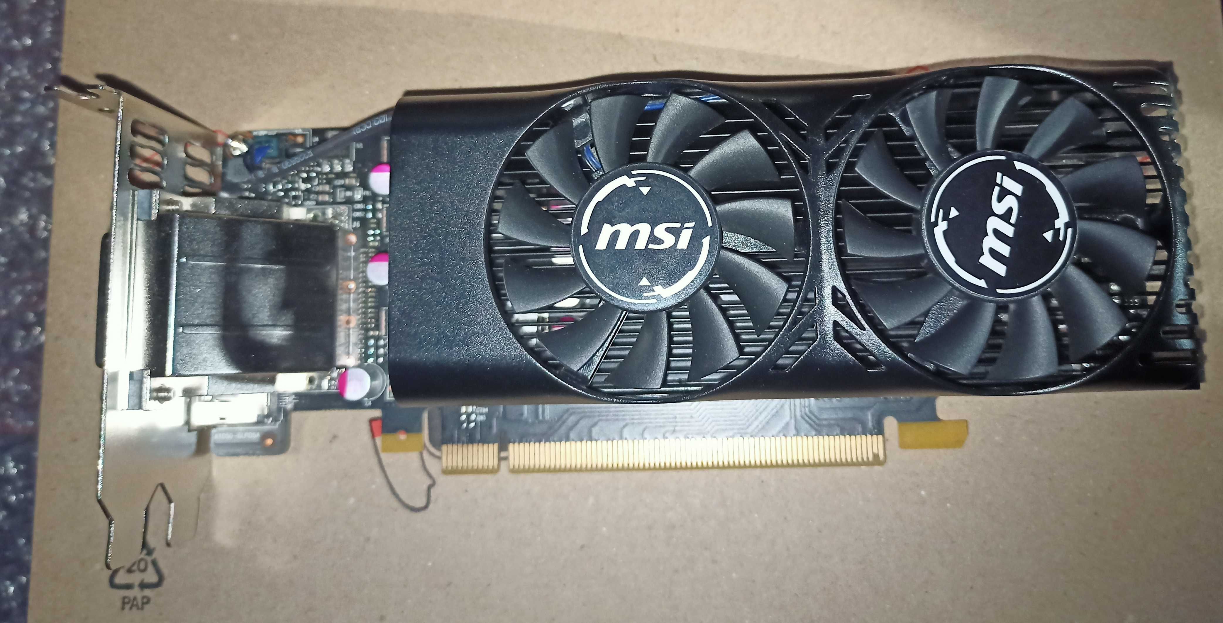 MSI GTX 1050ti 4Gb GDDR5 LowProfile (низькопрофільна)