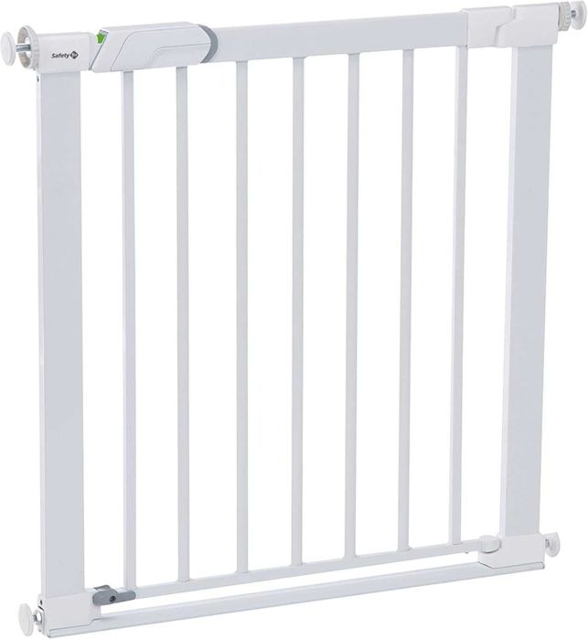 Safety 1st Flat Step - Bramka metalowa rozporowa biała Nowa 73-80 cm