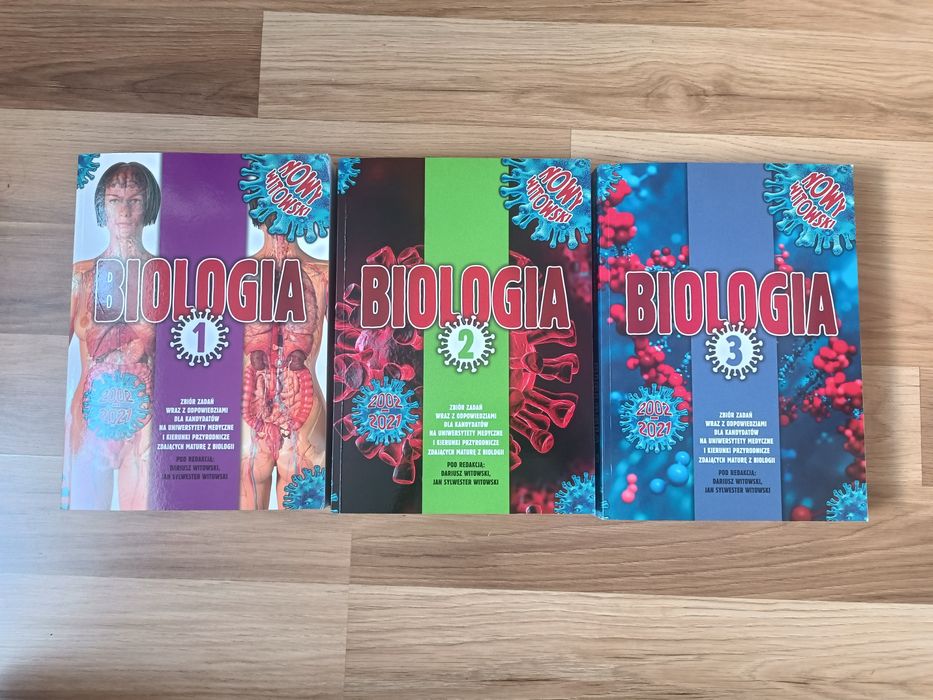 Zestaw zbiorów zadań Witowski Biologia 2021