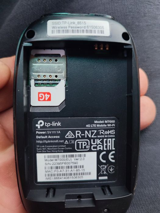tp-link m7000 портативный роутер