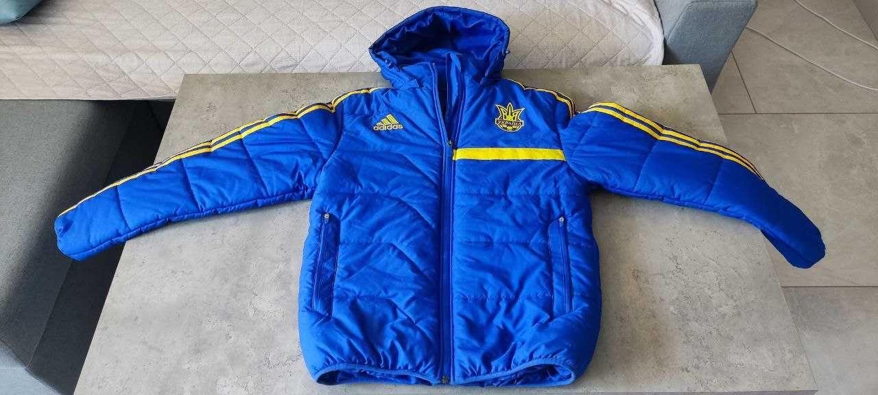 Nowa kurtka zimowa Adidas XS(156). Зимова куртка національної збірної