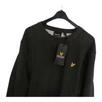 Lyle&Scott męska bluza r.L grafitowa, węglowa, crewneck, streetwear, d