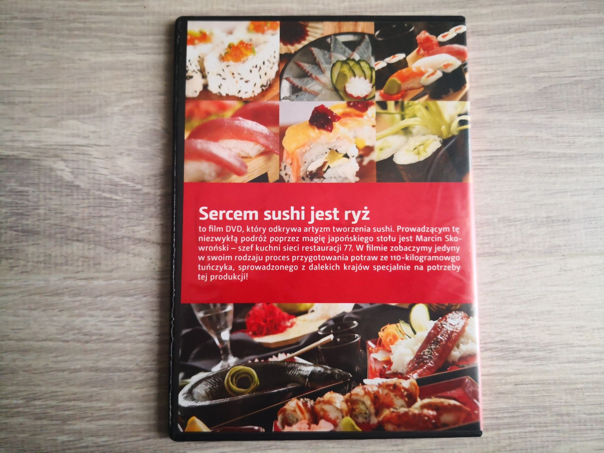 Film na DVD: Sercem sushi jest ryż