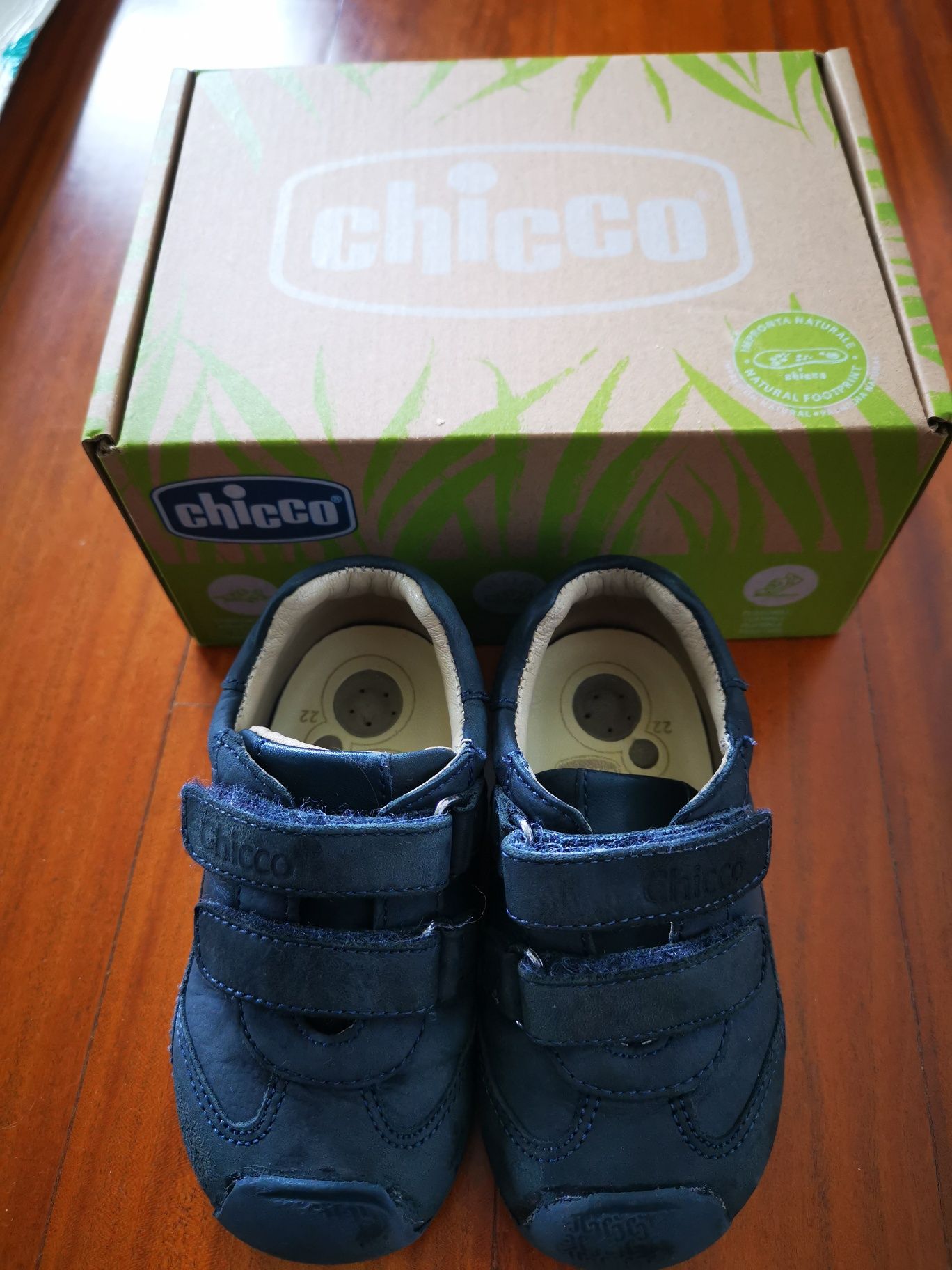 Botas CHicco em bom estado com portes de envio incluídos