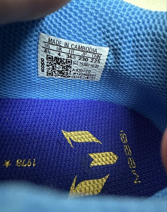 Оригінальні футбольні бутси Adidas X Crazyfast MESSI 36,5 розмір 23 см