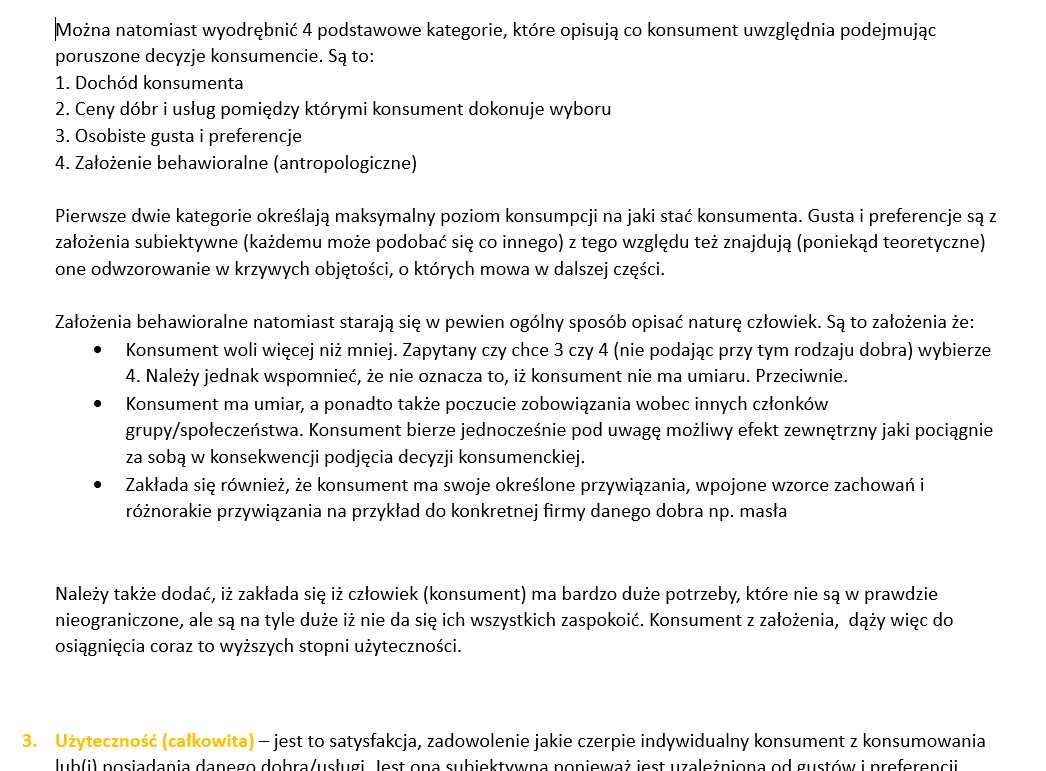 Notatki wzory i wykresy Test wiedzy o przedsiębiorczości SGH WOP