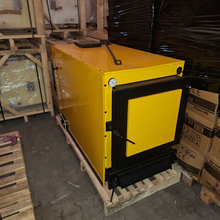 Piec na drewno i słomę TERMOMONT BTK 40KW Rolniczo-Przemysłowy