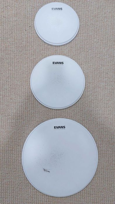 Пластик EVANS G2 Coated Rock Tom Pack (10", 12", 16")