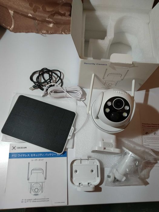 Камера для Наружного Наблюдения на Солнечной Батарее COCOCAM ZY-C2