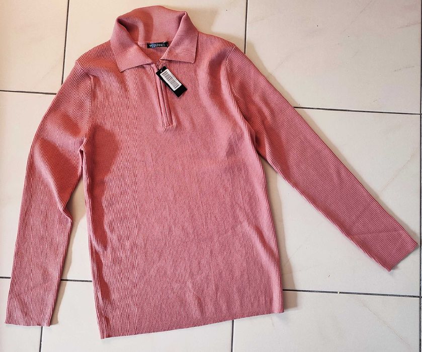 Dunnes stores bluzeczka polo rękawy zamek XL