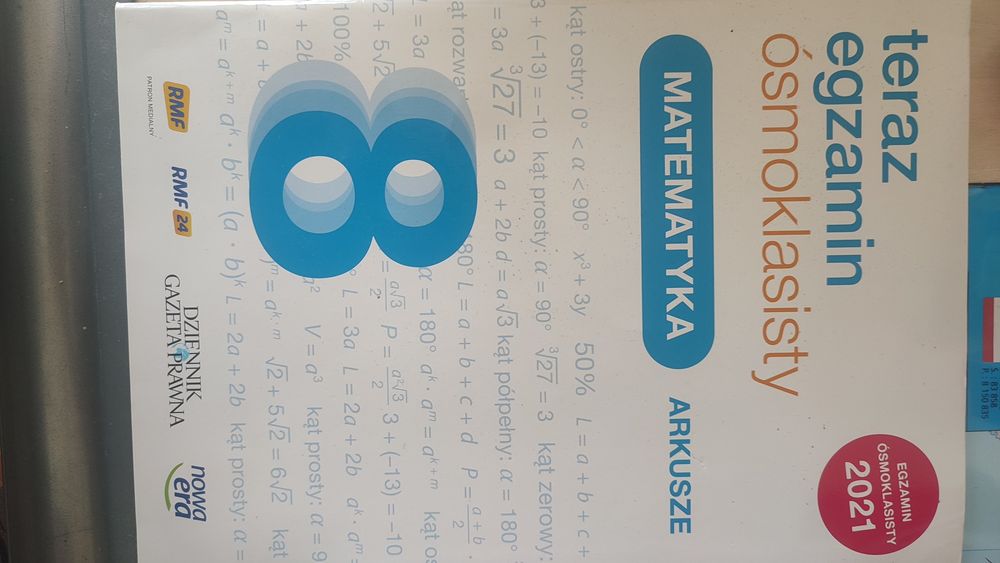 Egzamin ósmoklasisty matematyka arkusze