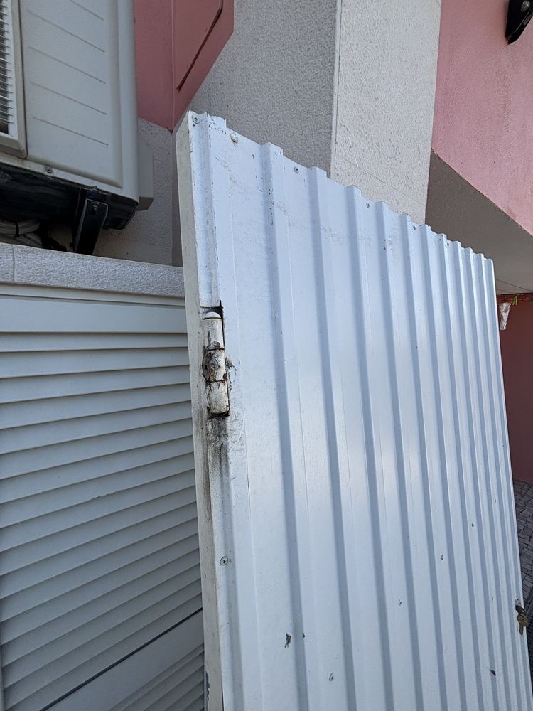 Portão para muro quintal 2,00x0,97