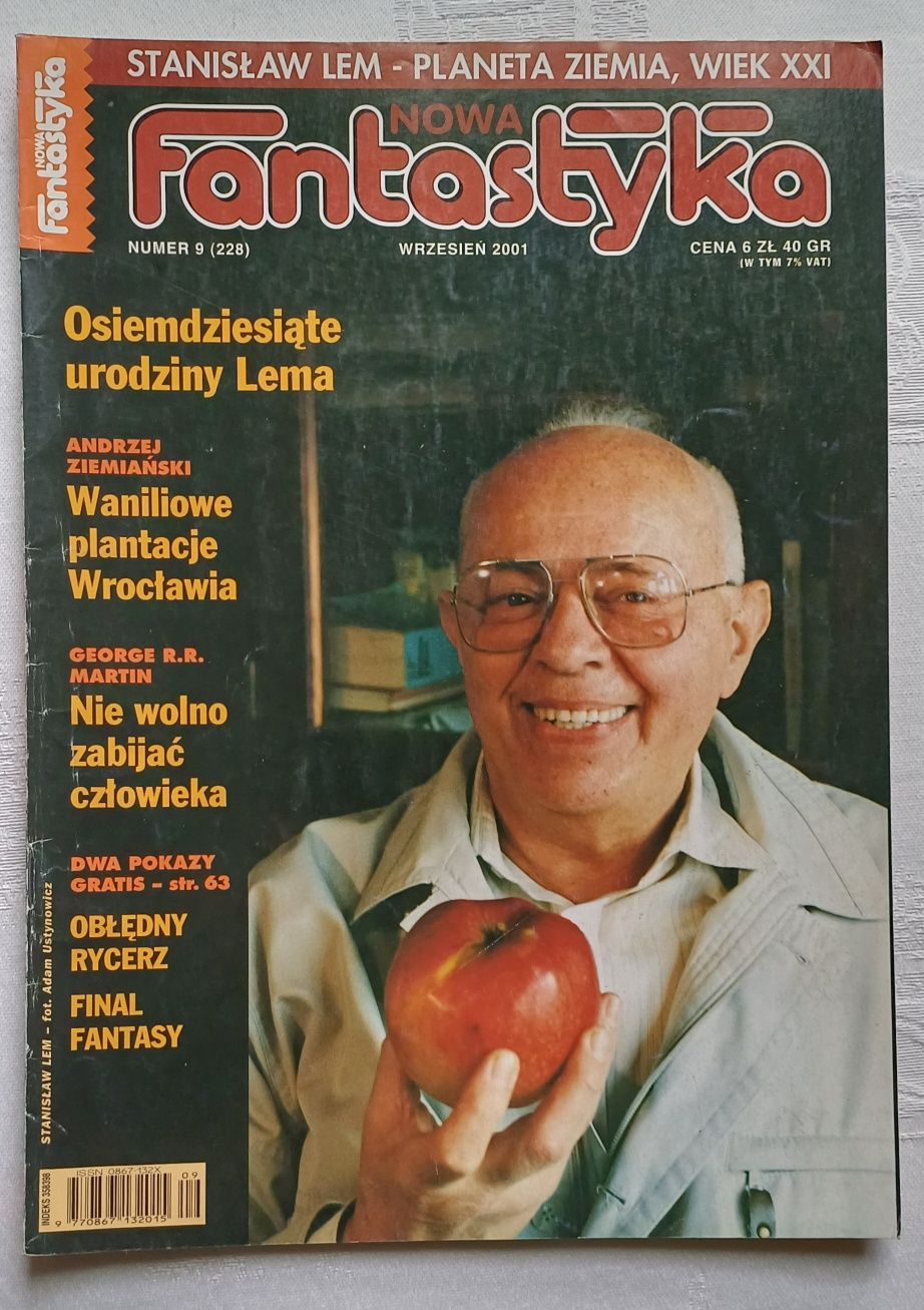 NOWA Fantastyka * 9 (228) Wrzesień 2001
