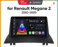 Rádio 9" android 2/32GB Renault Megane 2 CARPLAY WIFI GPS Novo