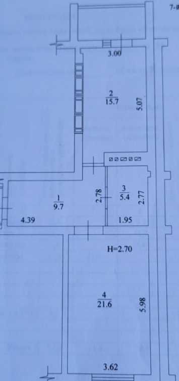 Продам ЖК Казка 1к.кв 50м2 Холодна Гора Полтавский шлях Новострой