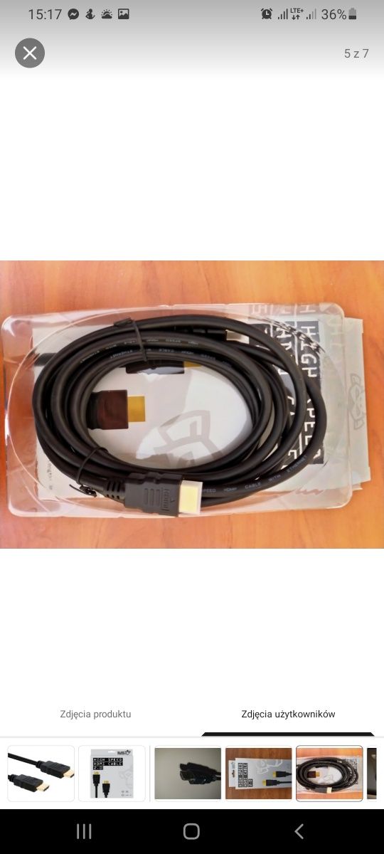 Kabel HDMI Silver Monkey 5m (HDMI – HDMI)
