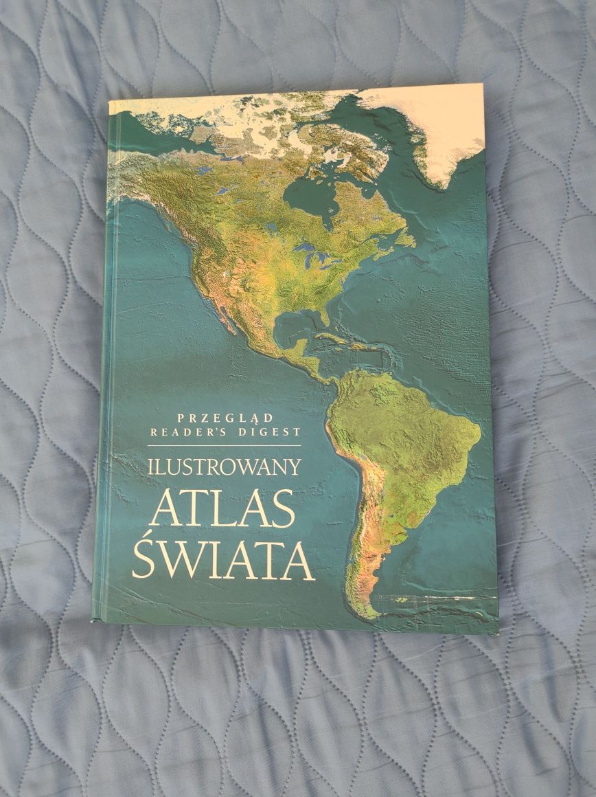 Ilustrowany atlas świata reader's digest twarda okładka
