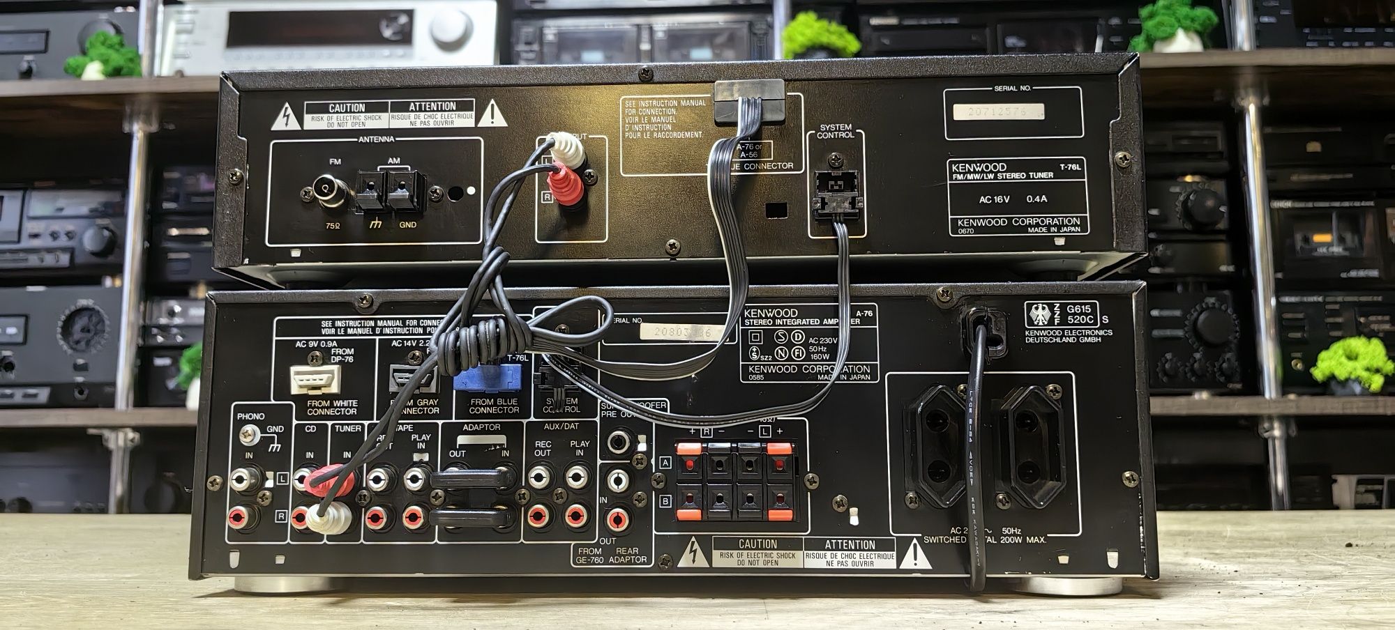 Комплект Kenwood T-76L/A-76