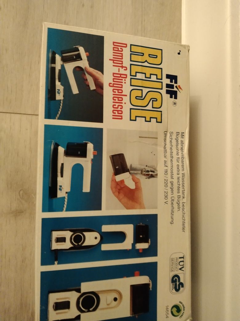 Żelazko turystyczne nowe z czasów późnego PRL made in DDR