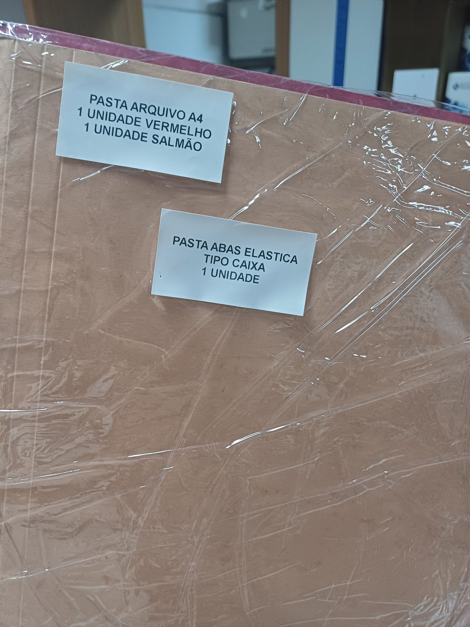 Pastas arquivos / 1 tipo caixa