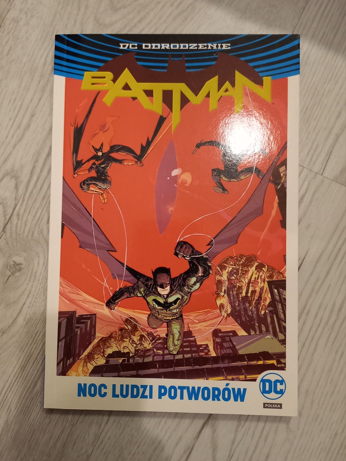 Komiks Batman Noc Ludzi Potworów