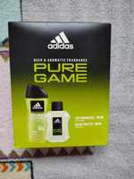 Zestaw Adidas Pure Game żel pod prysznic woda toaletowa NOWY