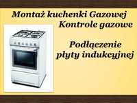 Instalacje usługi Gazowe , Montaż Kuchenki , Kontrola Szczelności