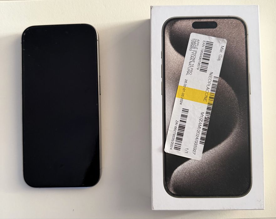 iPhone 15 PRO, 256GB Grey