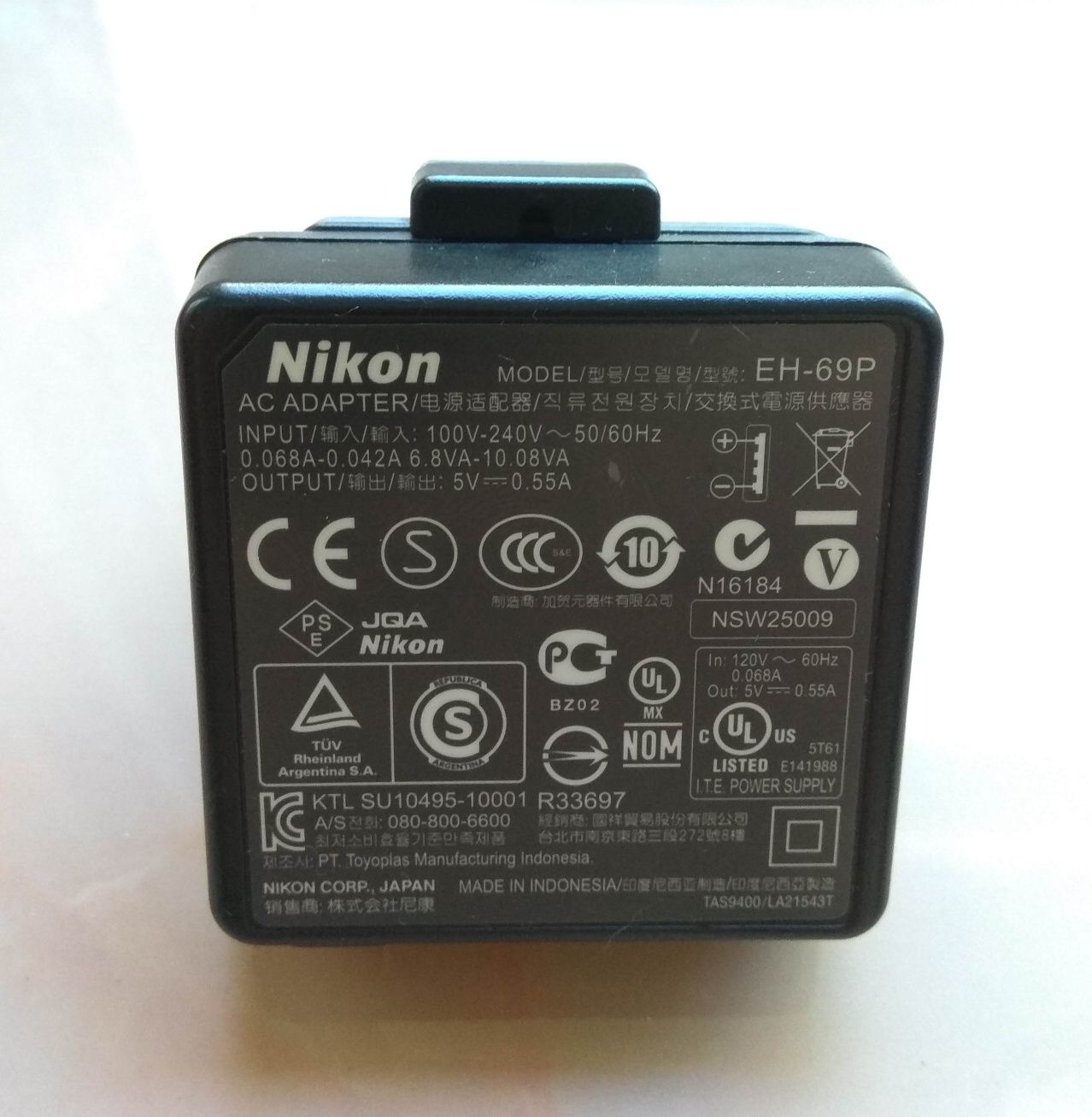 Зарядное Nikon EH-69P Оригинал