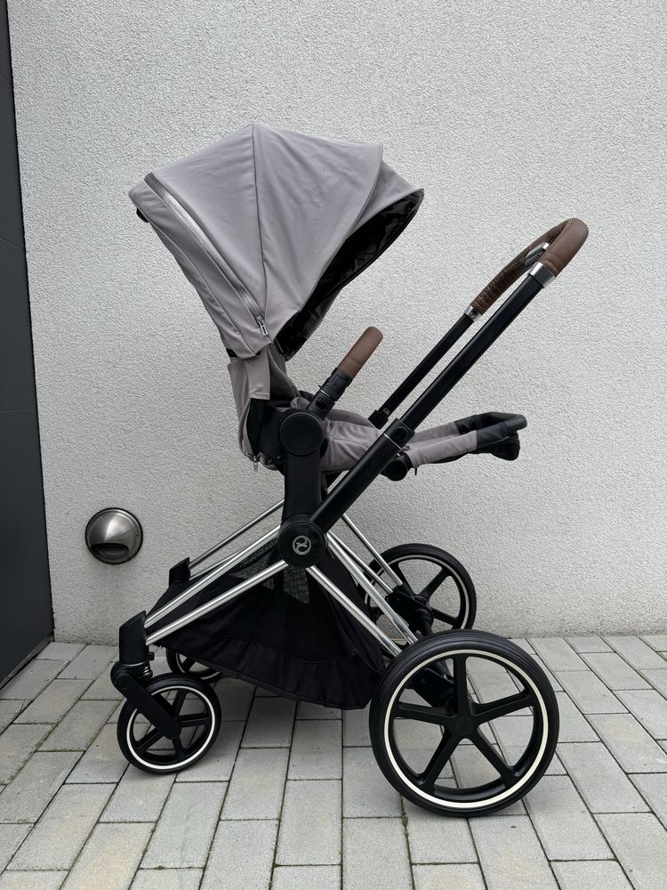 Cybex Priam 2.0 2w1 Soho Grey / Chrome Brown