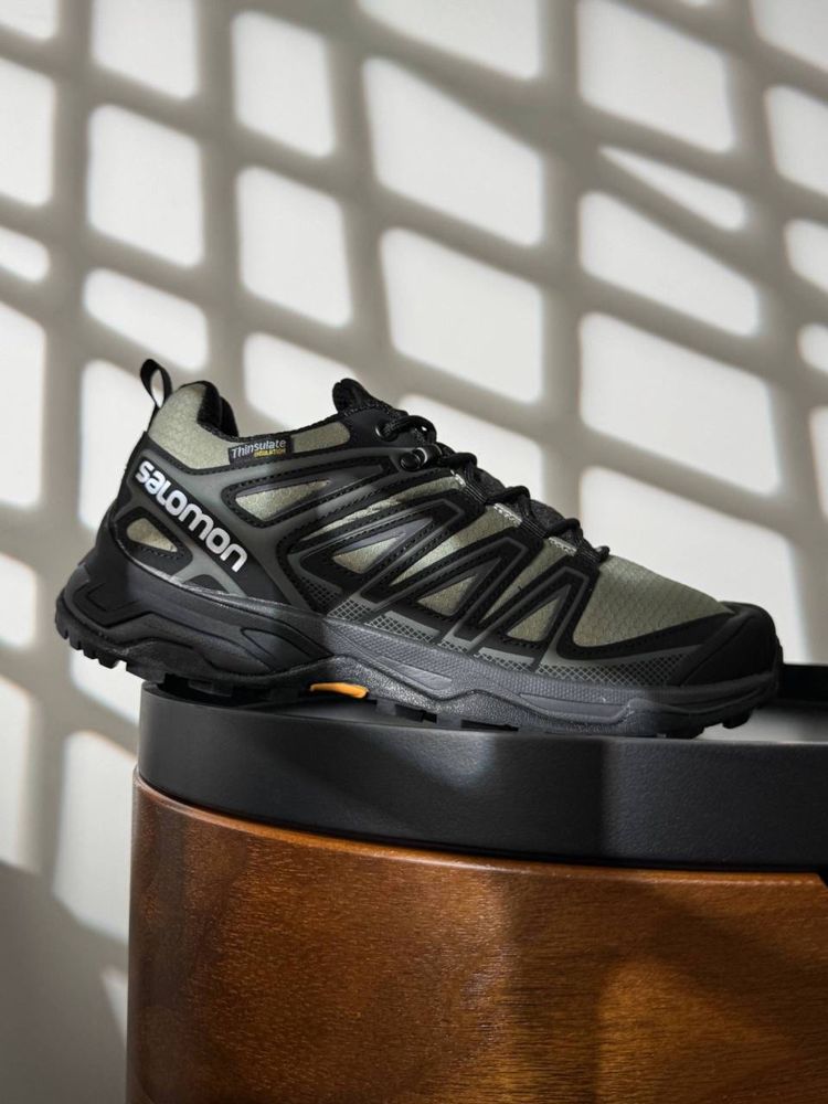 Чоловічі кросівки Salomon Speed Cross Pro GTX Thinsulate Black Khaki