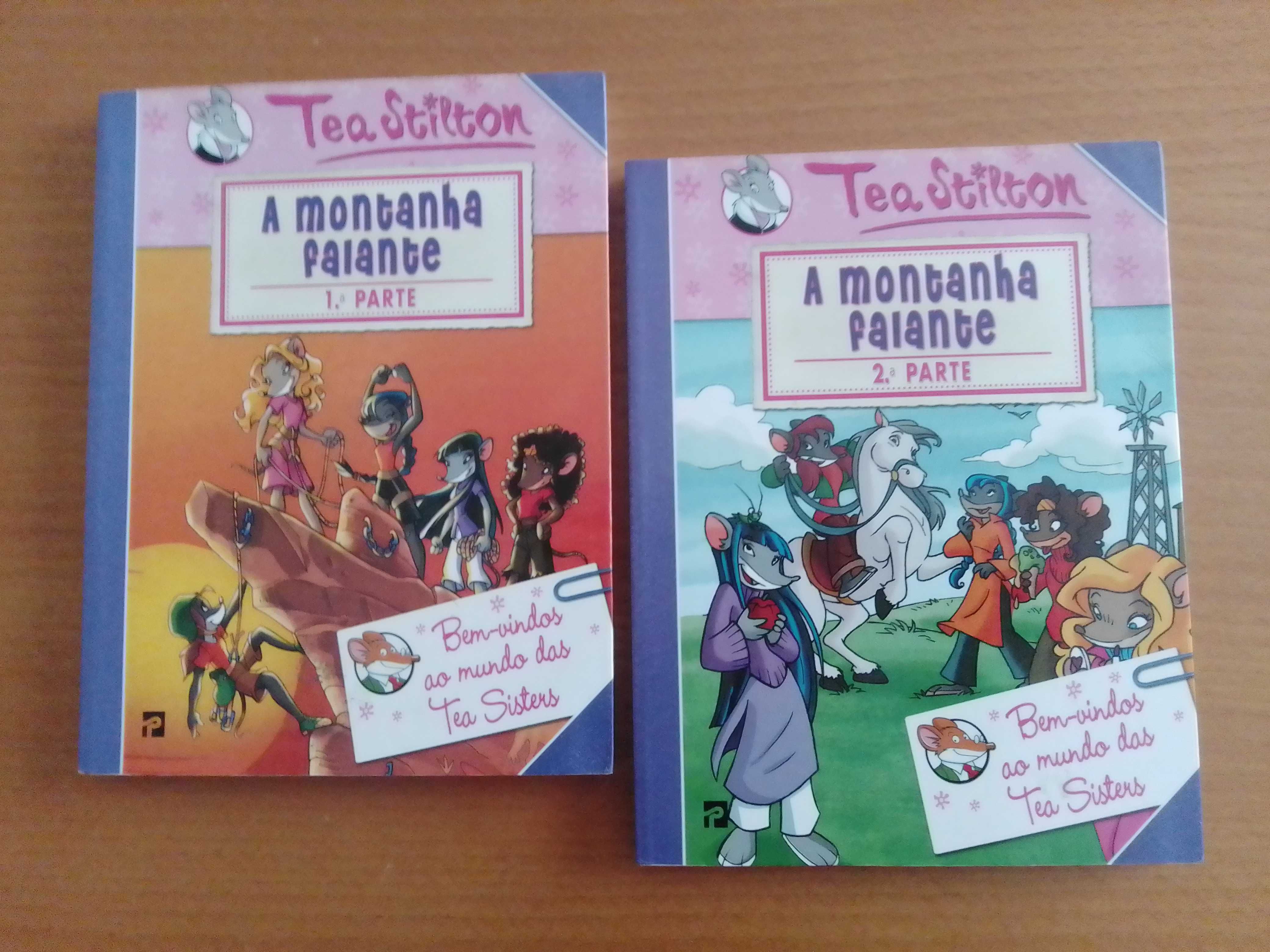 Livros Tea Stilton - Tea Sisters