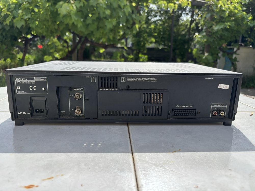 Leitor de VHS Sony