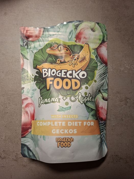 Pokarm dla gekona orzęsionego biogecko