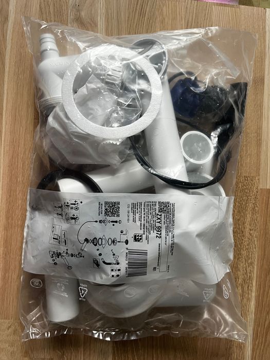 Syfon Deante do zlewu granitowego 1-komorowego (typu spacer saver)