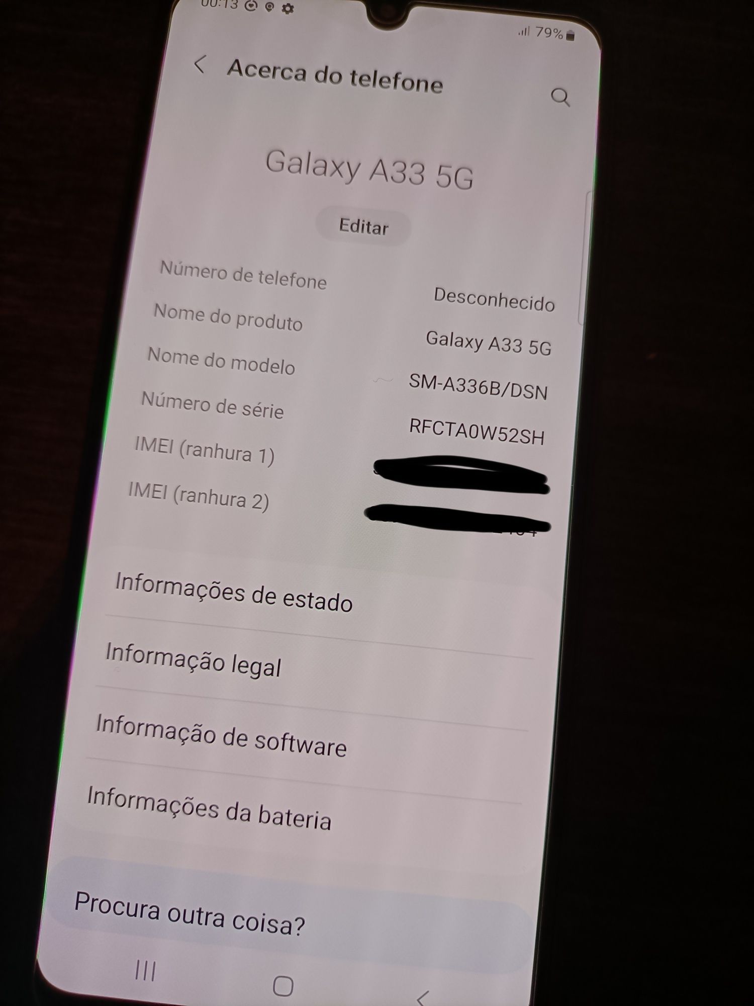 Samsung Galaxy A33 5G Desbloqueado com garantia