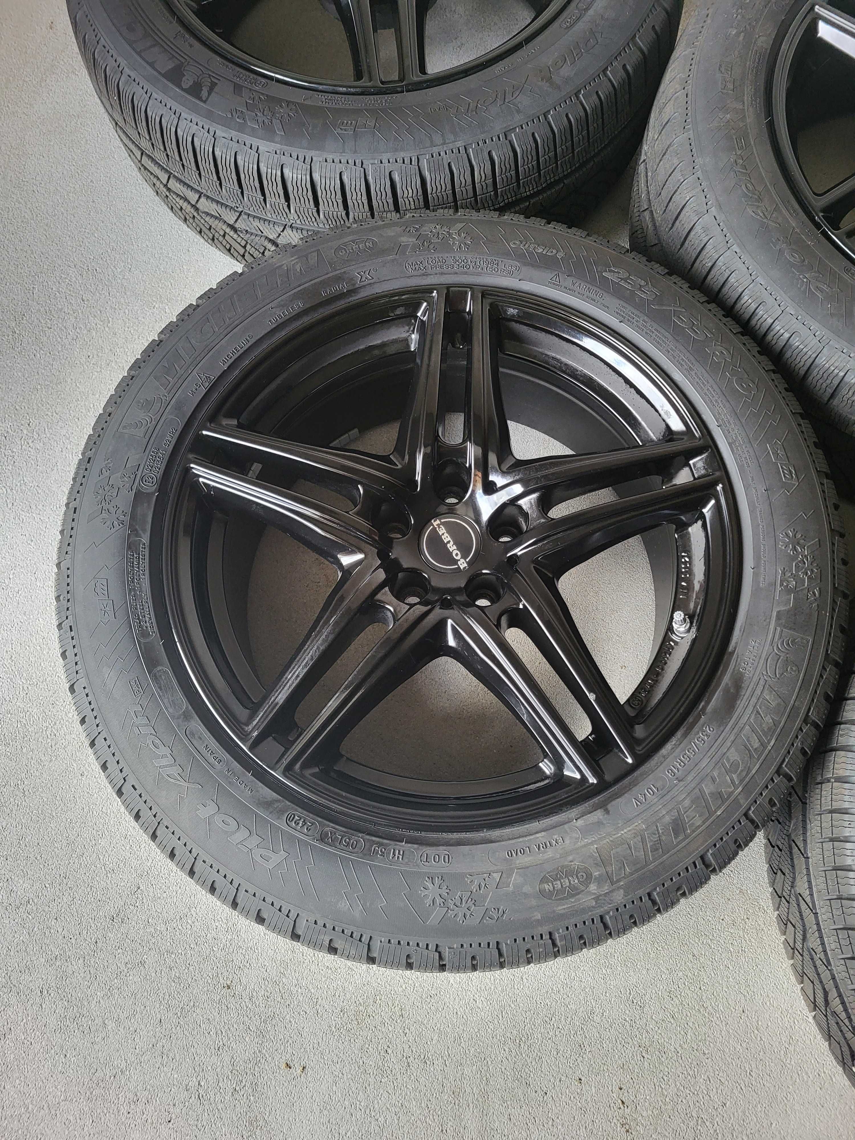 [k55] Koła zimowe BMW 18 Cali 5x112 Michelin 235/55/18 BMW x3 x4 20r