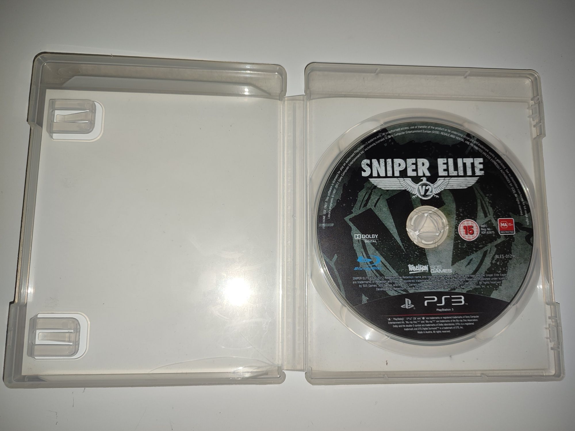 Gra Ps3 Sniper Elite V2 gry PlayStation 3 Minecraft LEGO Crash Spyro