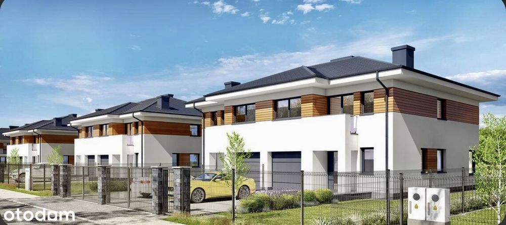 NOWY DOM na zamkniętym osiedlu NA WSPÓLNEJ 150m2