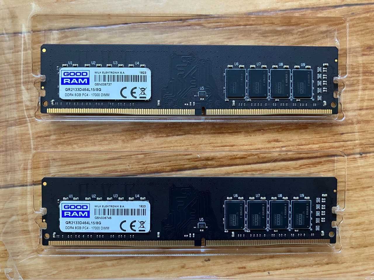 Оперативна пам'ять Goodram DDR4-2133 2x8Gb