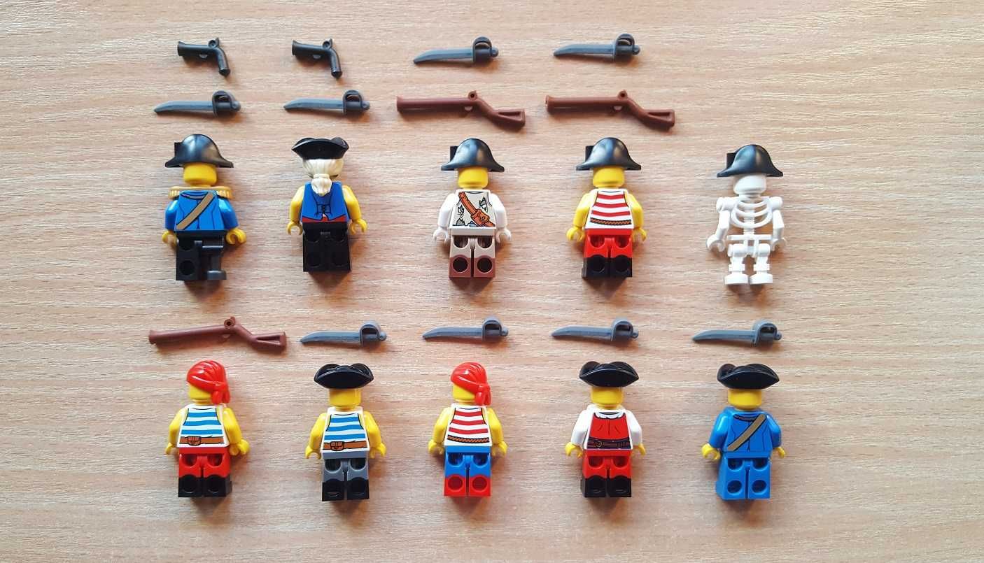 LEGO minifigurki Eldorado 10320, Piraci 10x pirates 21322, 31109, NOWE
