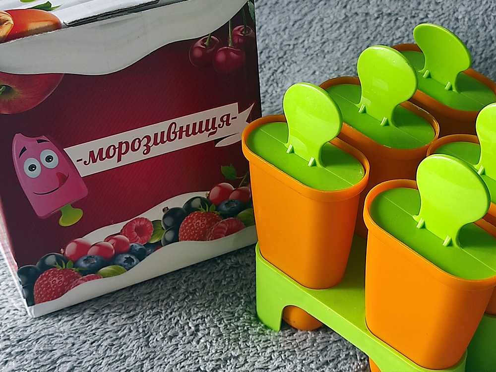 Формы для мороженного "Алеана" 6 шт. с подставкой