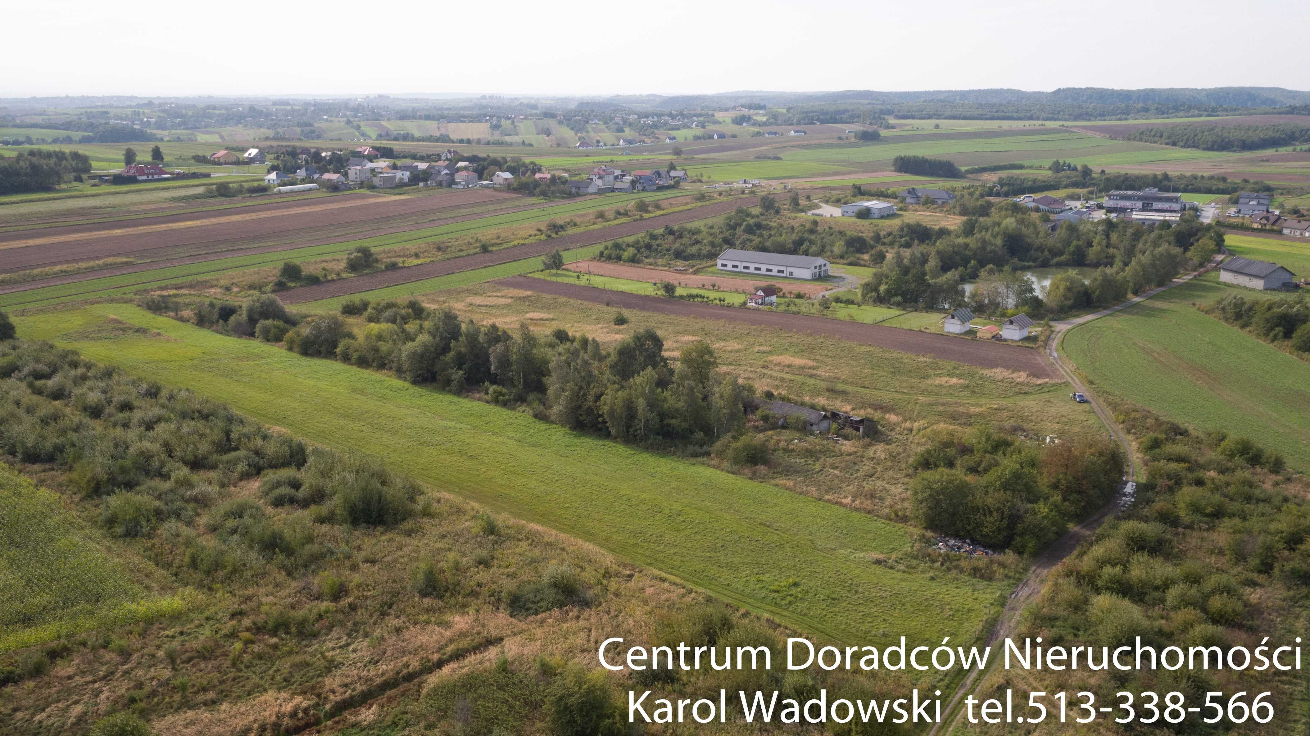 2 hektary - północ Krakowa - teren inwestycyjny, płaski