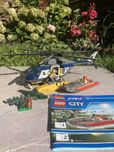 LEGO 60067 Helicopter Pursuit City KOMPLETNE + instrukcje (2015r.)